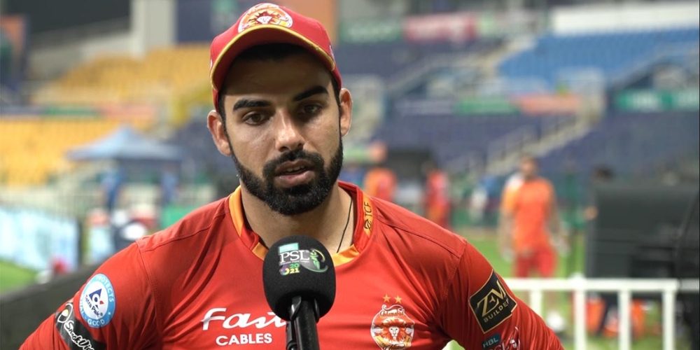 Shadab Khan Named Captain of PSL 9 Team of the Tournament